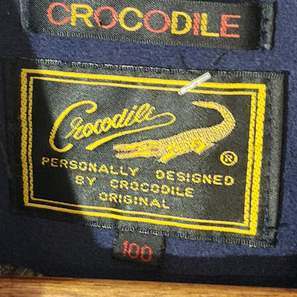 Vintage crocodile original jacket size 100 - Picture 4 of 11